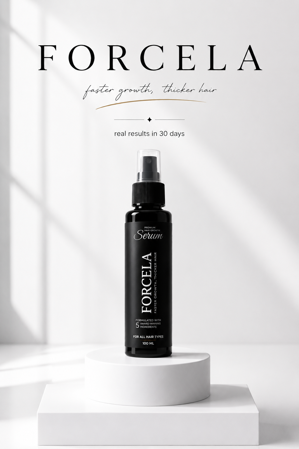 Forcela’s Premium Hair Growth Serum