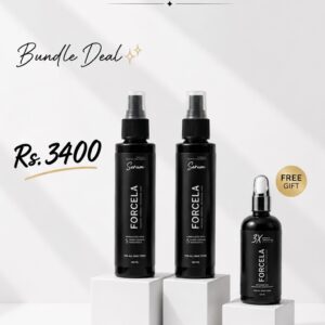 2 Hair Serums + FREE Hair Oil
